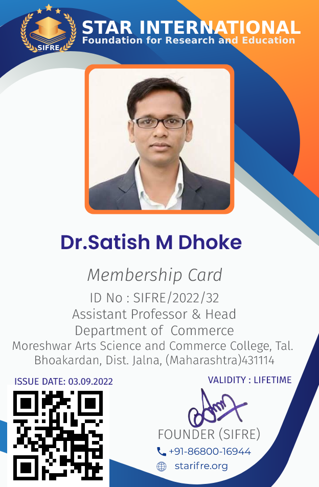 Dr.Satish M Dhoke