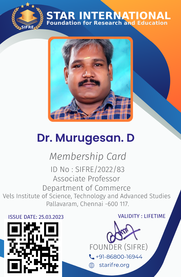 Dr. Murugesan. D