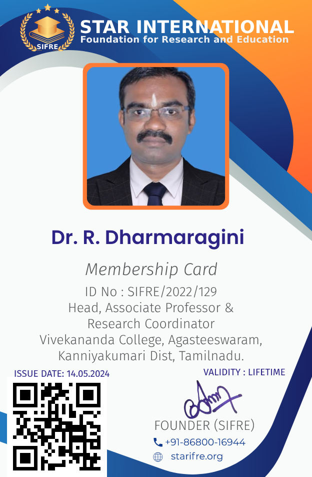 Dr. R. Dharmaragini