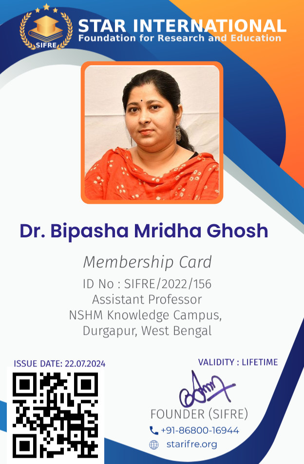 Dr. Bipasha Mridha Ghosh