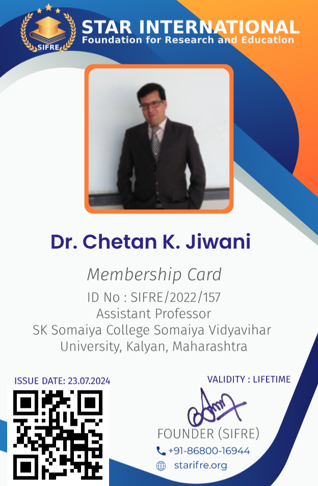 Dr. Chetan K. Jiwani