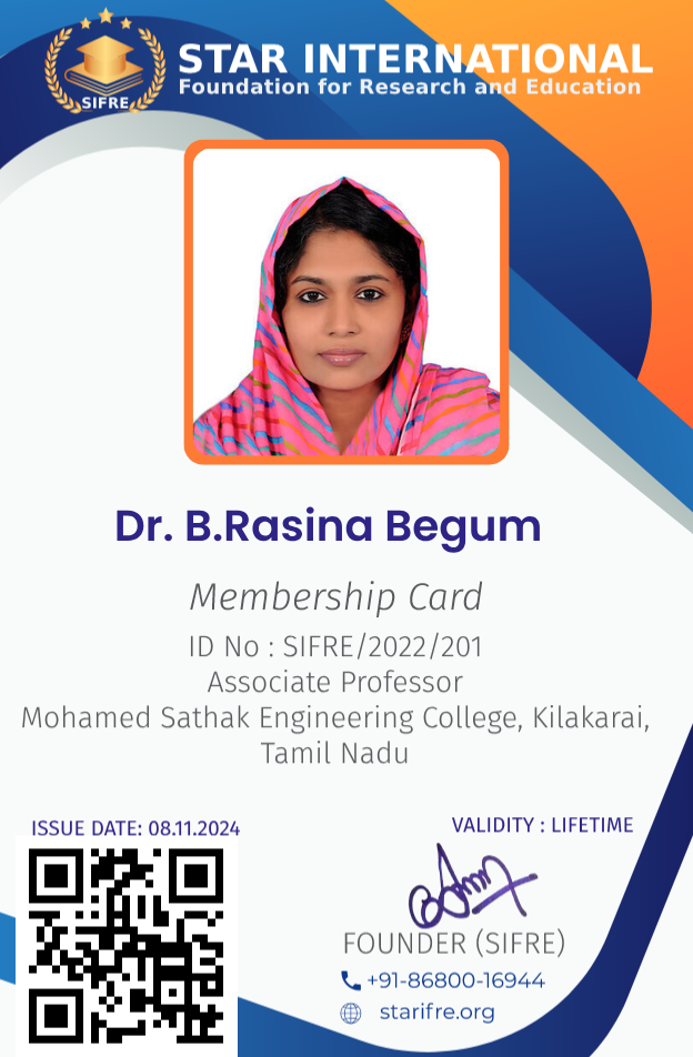 Dr. B.Rasina Begum